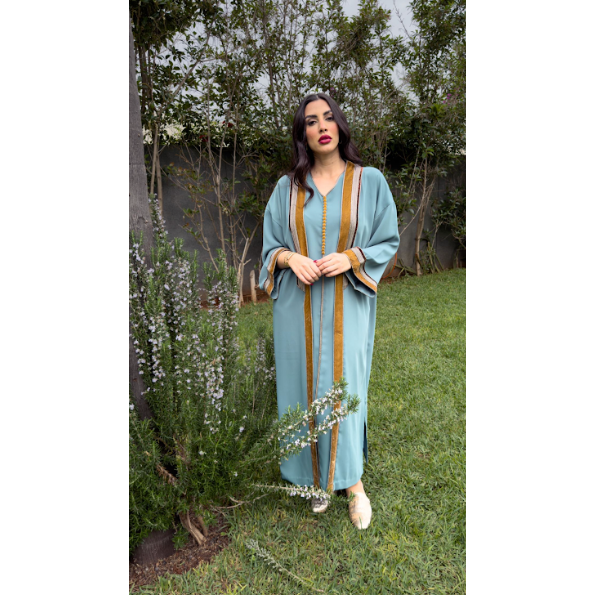 Djellaba transparente shop femme