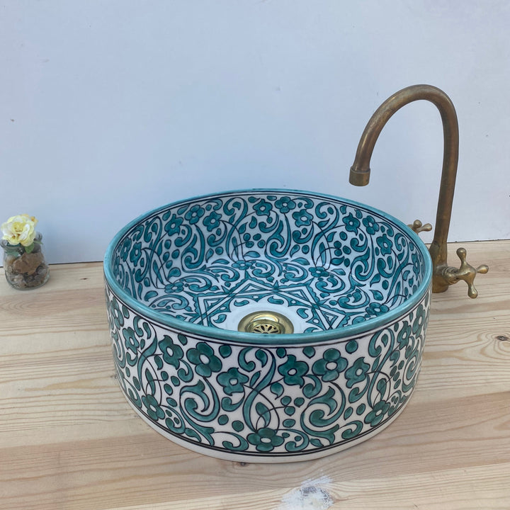 SIB - Deep - Moroccan Ceramic Sink