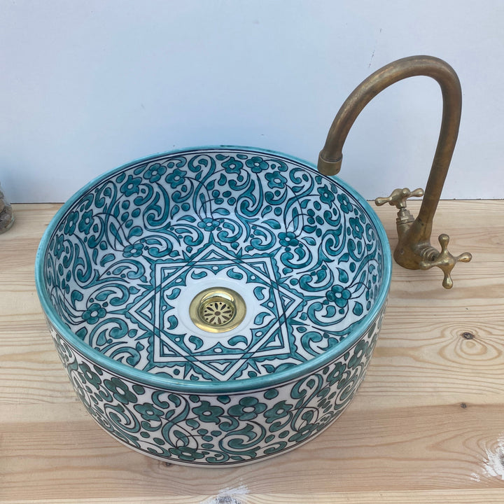 SIB - Deep - Moroccan Ceramic Sink
