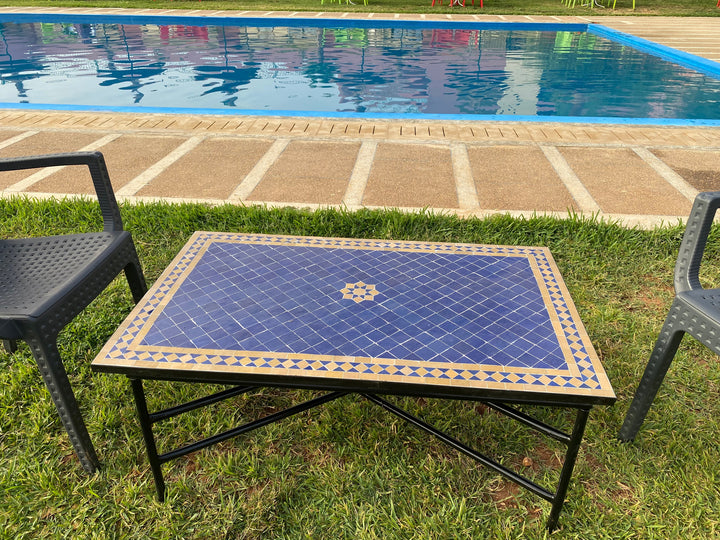 Amazing dinning Table, Moroccan Mosaic Table, outdoor-indoor Mosaic Table, Summer mosaic Table, 100% handcrafted, free shipping