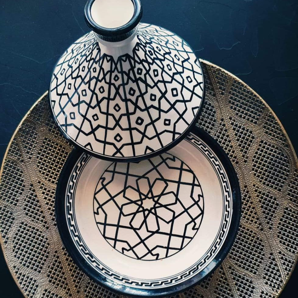 Poterie et art de la table: Tajine marocain beldi large