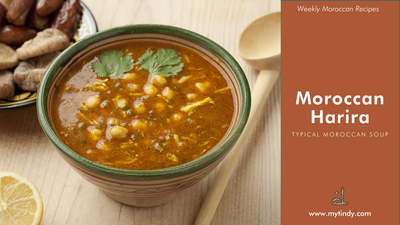 Moroccan Harira: Typical Moroccan soup