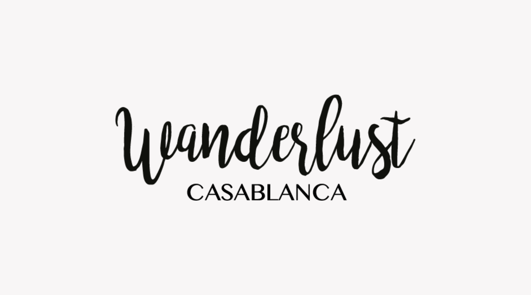Wanderlust Casablanca