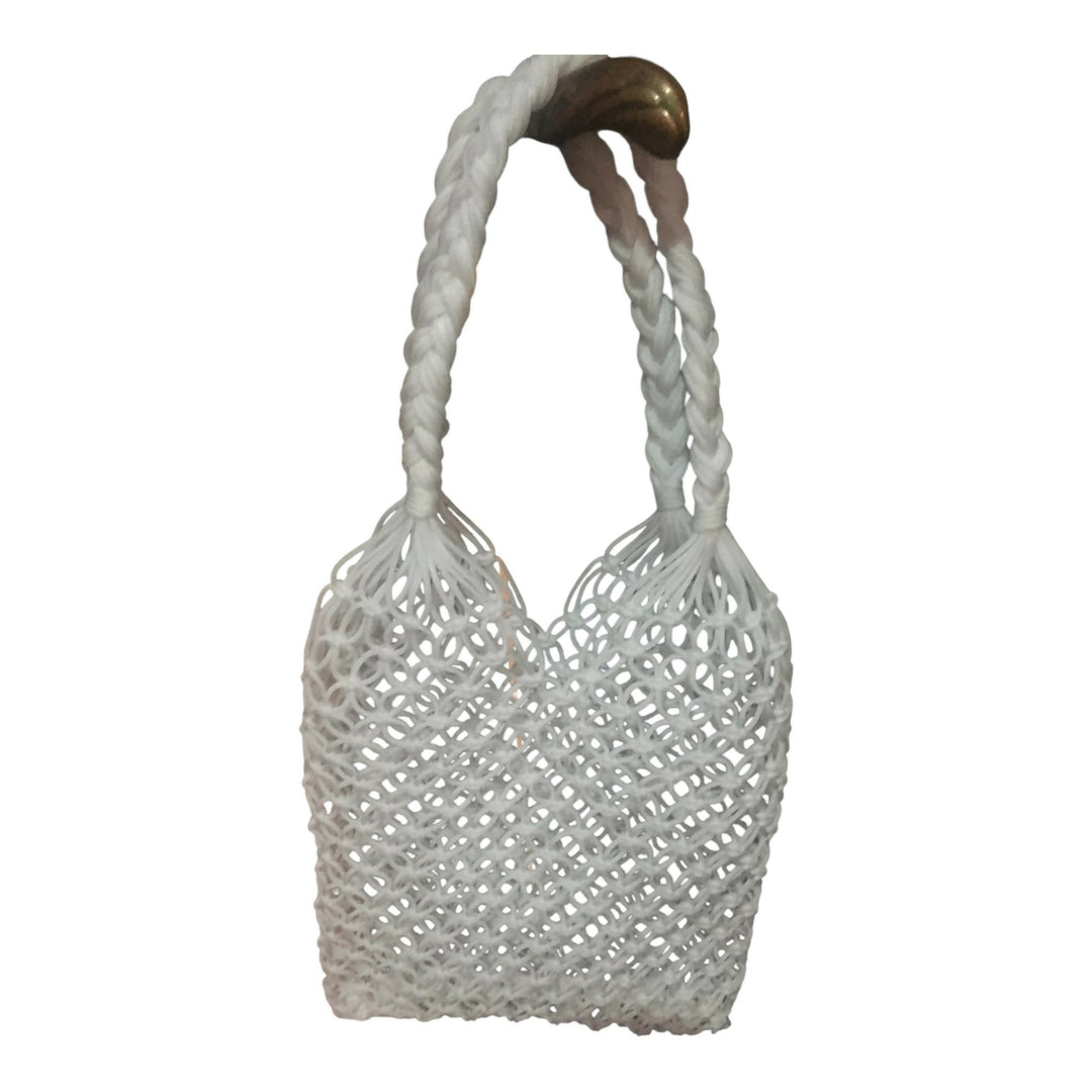 Handmade macramé Moroccan handbag