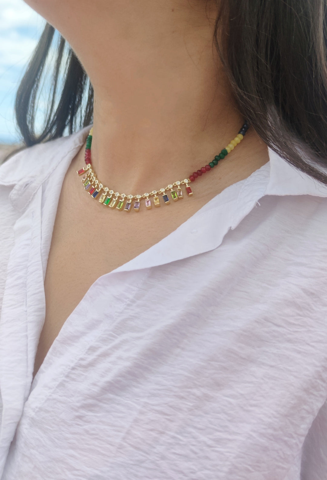 Sham necklace