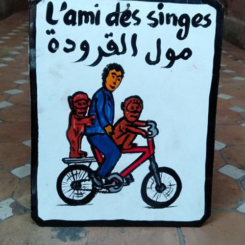 Moroccan Caricature Plate