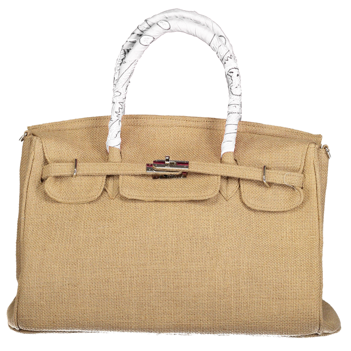 Birkin Style Jute Bag