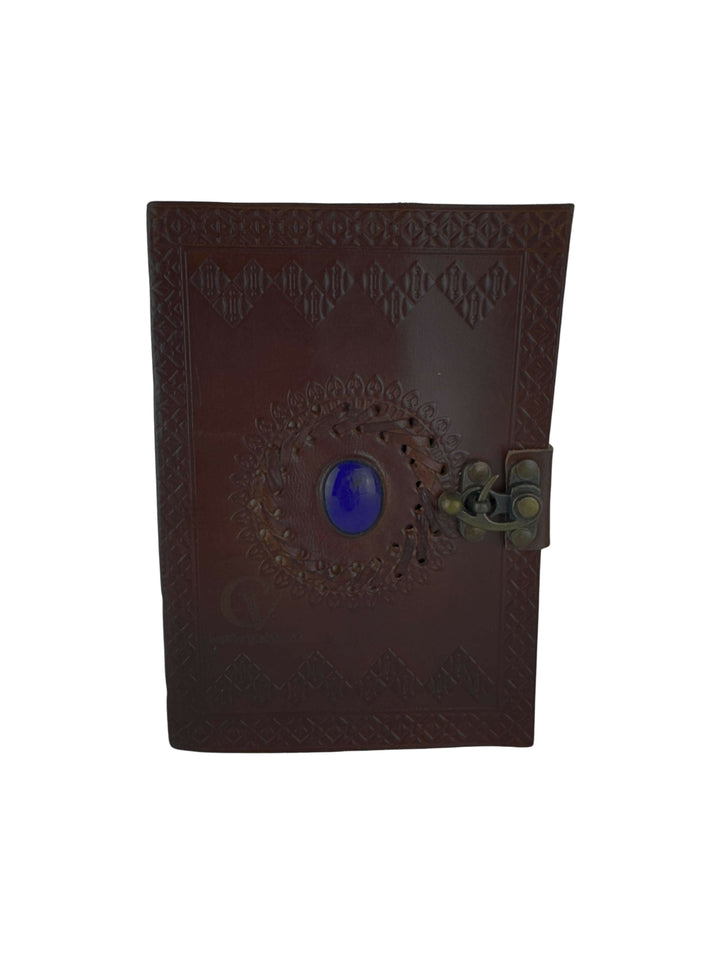 Embossed Leather Notebook 1 PIERRE