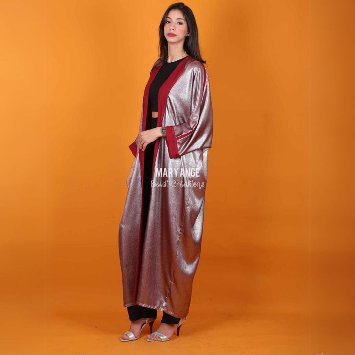 ILA Red Moroccan Kimono
