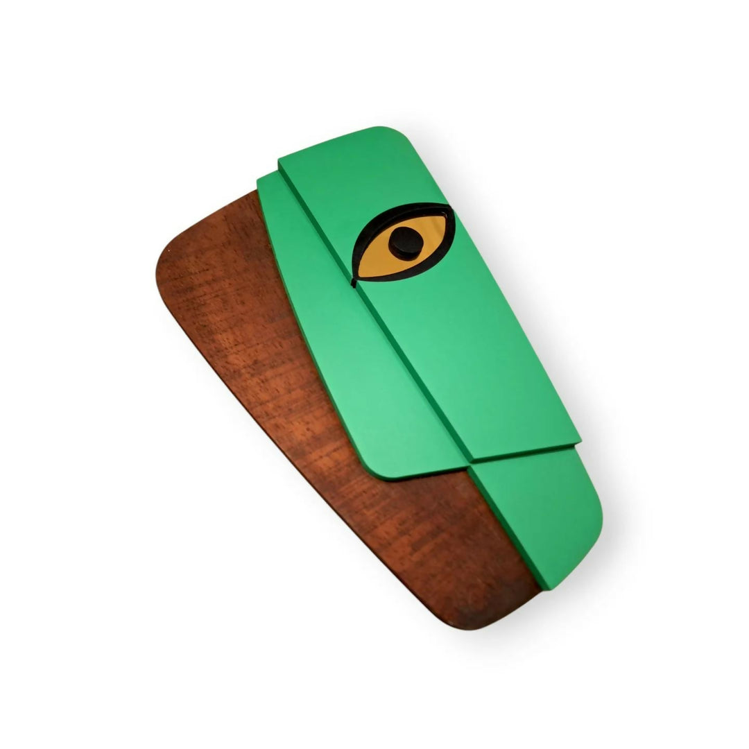 Authentic African sculpture Mask 3D Wall Art - Handcrafted Wooden Decor for Living Spaces