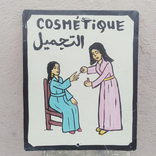 Assiette Caricature Marocaine