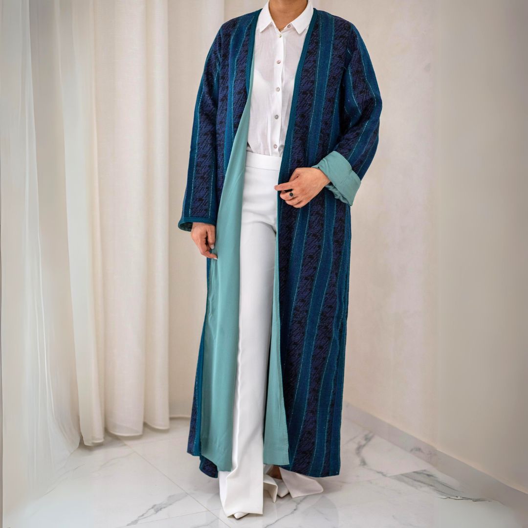 NAY Dark Green Moroccan Kimono