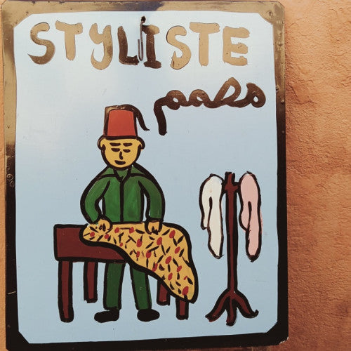 Assiette Caricature Marocaine