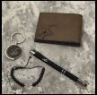 Quadruple Gift (Baztam, Key Holder, Gourmet, Fountain Pen)