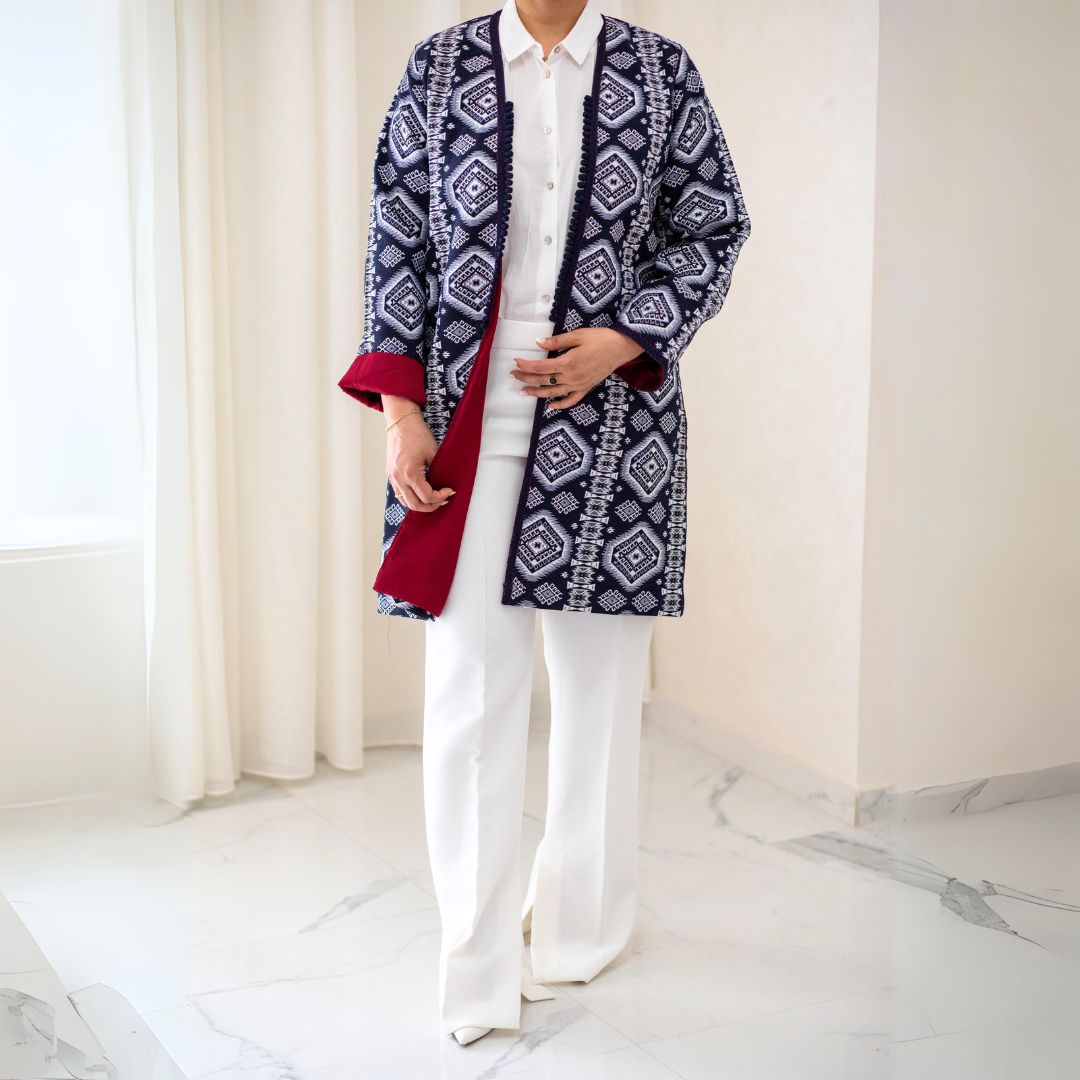 RAY Short Moroccan Kimono