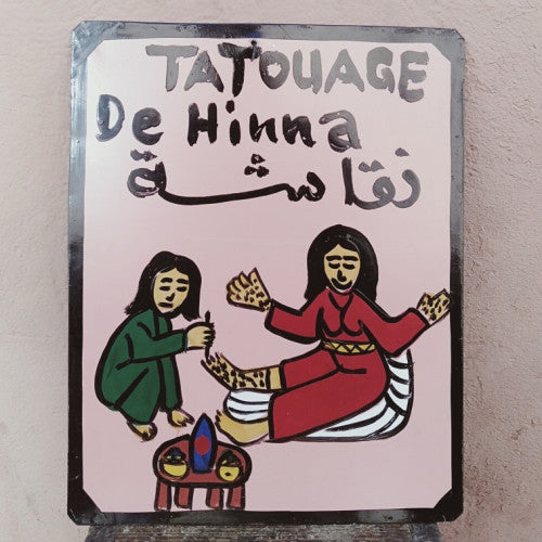 Assiette Caricature Marocaine