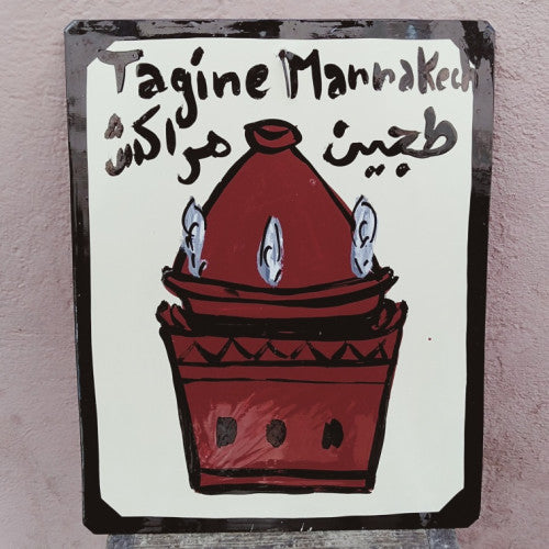 Assiette Caricature Marocaine