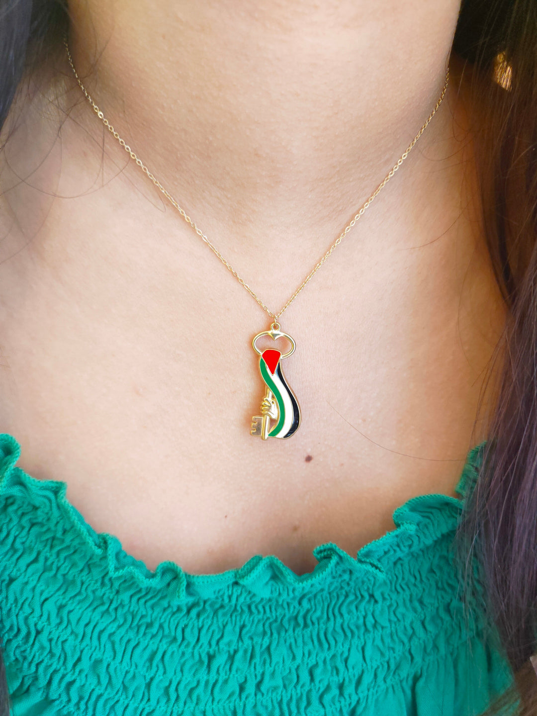 Palestine Necklace 009