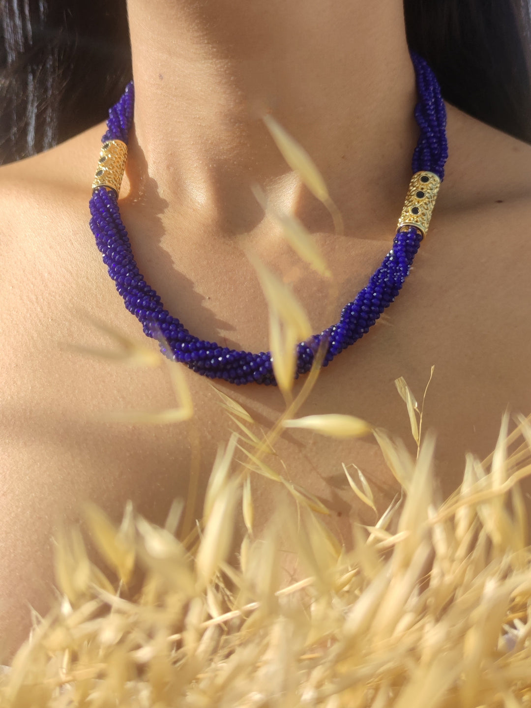 Safia Blue Necklace