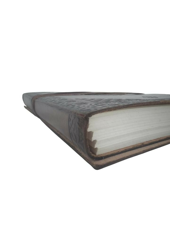 LARGE LEATHER NOTEBOOK DRAGONS