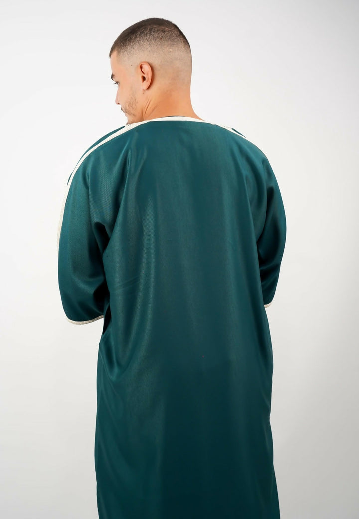 Moroccan Green Gandoura