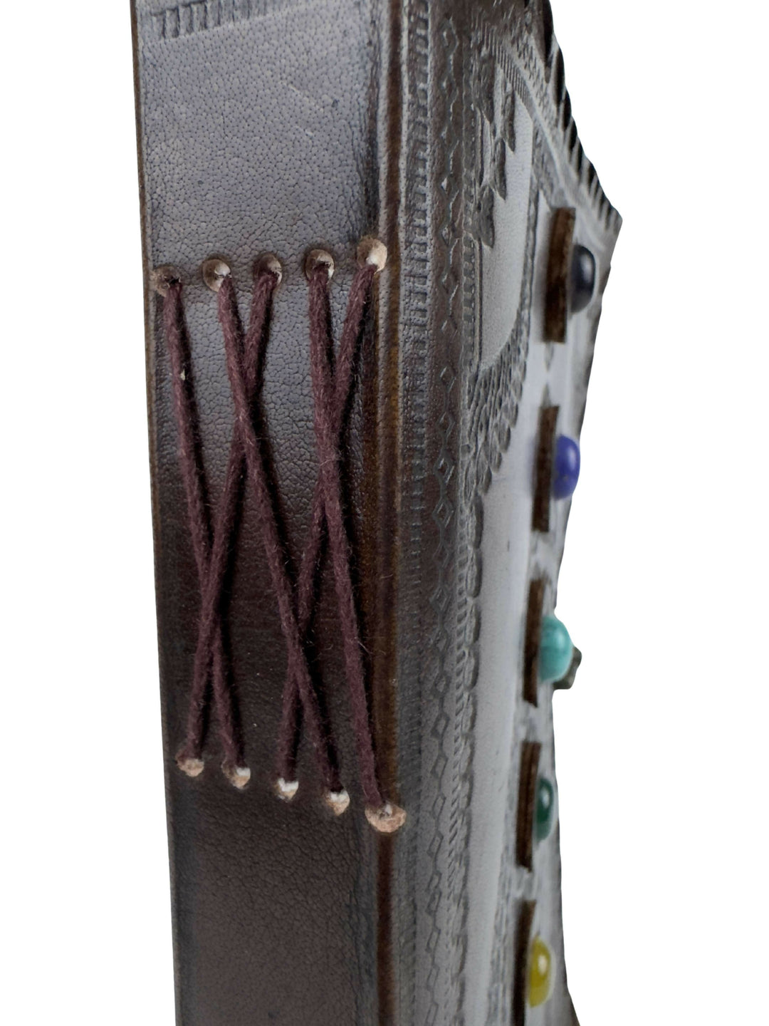 7 CHAKRAS Genuine Goatskin Leather Notebook