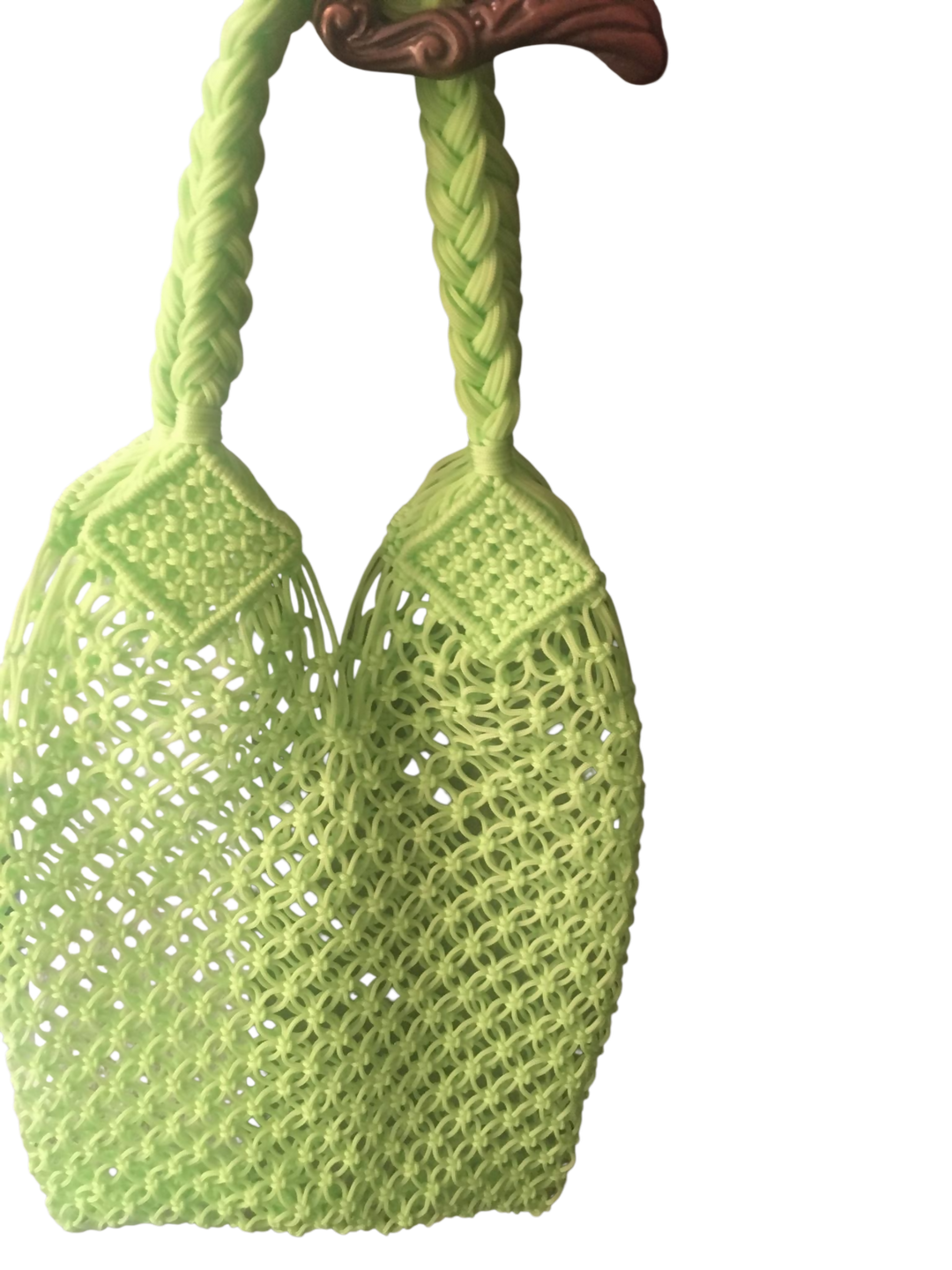 Handmade macramé Moroccan handbag