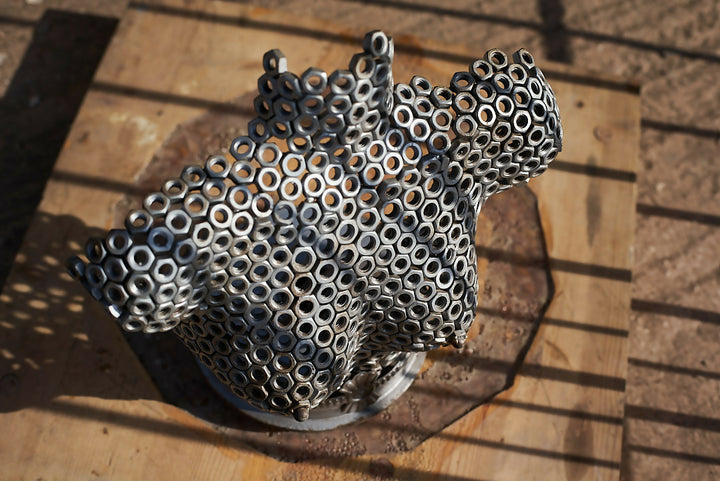 Women Body Moroccan Iron Sculpture