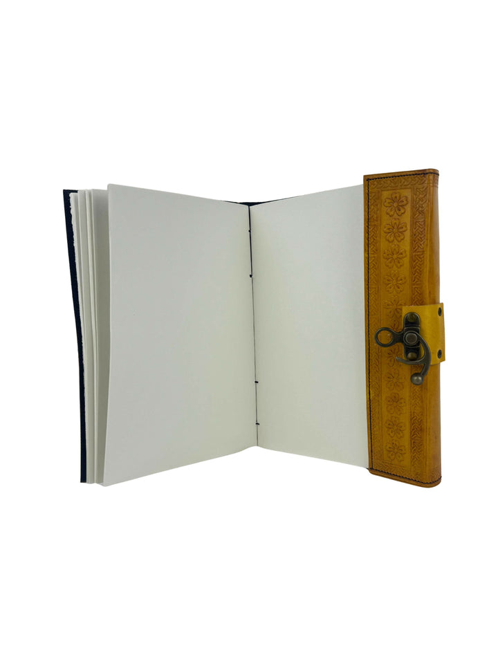 Genuine Leather Golden Moon Notebook