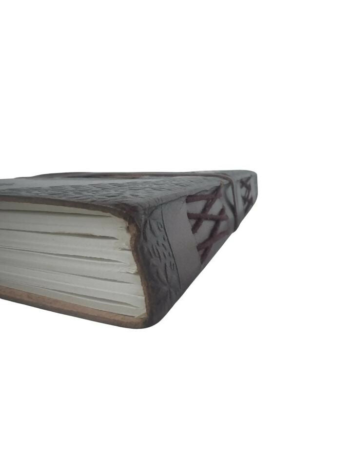 LARGE LEATHER NOTEBOOK DRAGONS