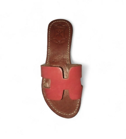 Handmade Moroccan Leather Sandals for Women - Artisan Summer slippers