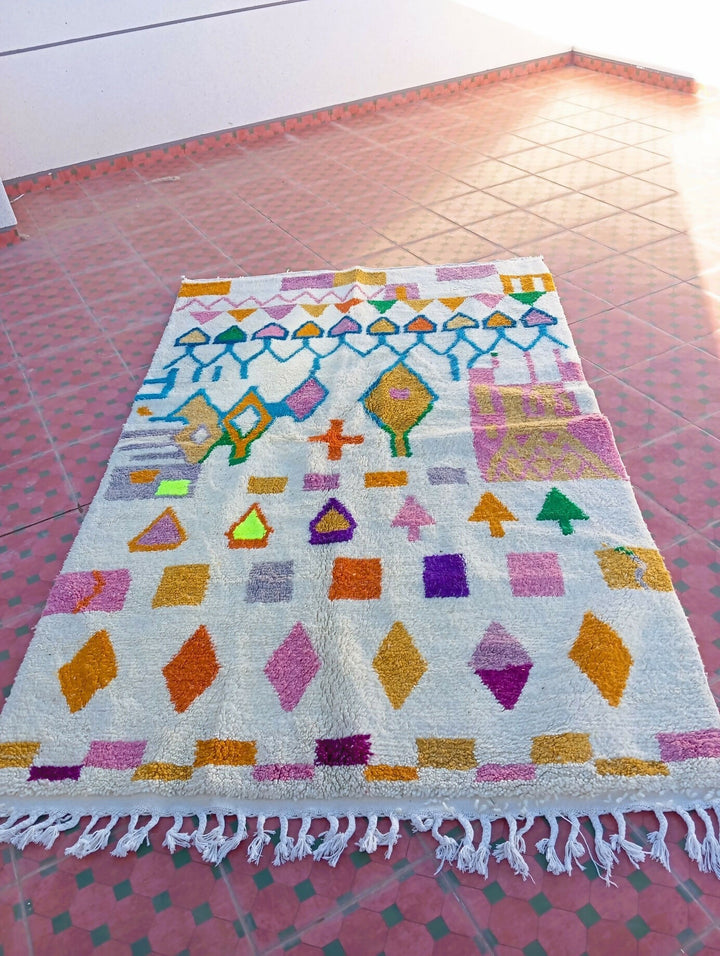 Soft Moroccan Rugs - A burst of color for your living room