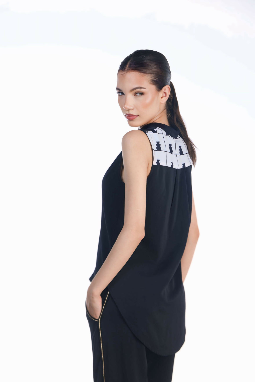 Black two-piece set | Itto | Moroccan Design