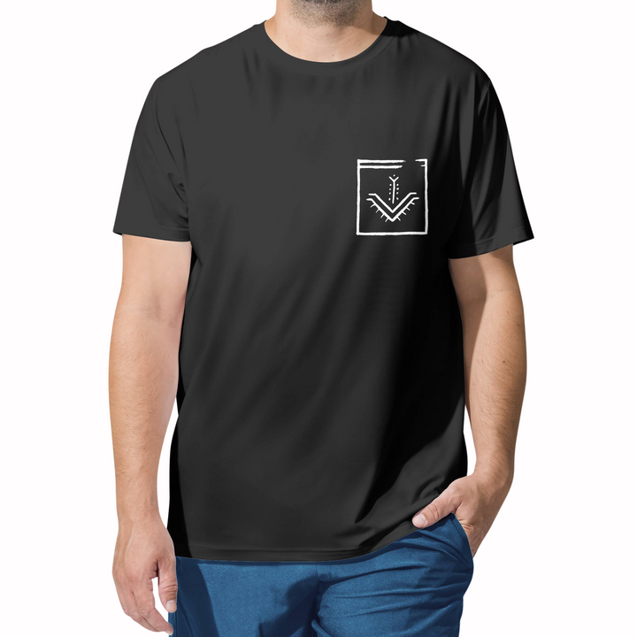 ABERKAN Shirt - Abstract Pocket