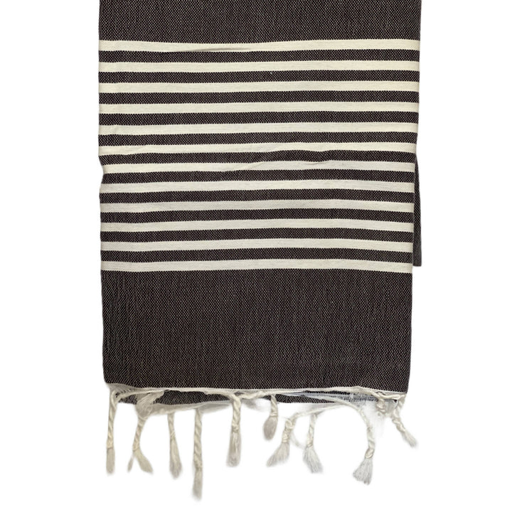 Dark Grey Moroccan Towel
