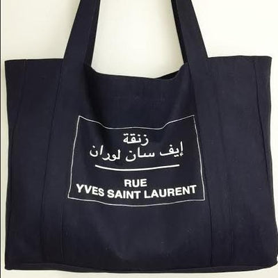"YSL" Embroided Shopping Bag-Rock da Kasbah-MyTindy