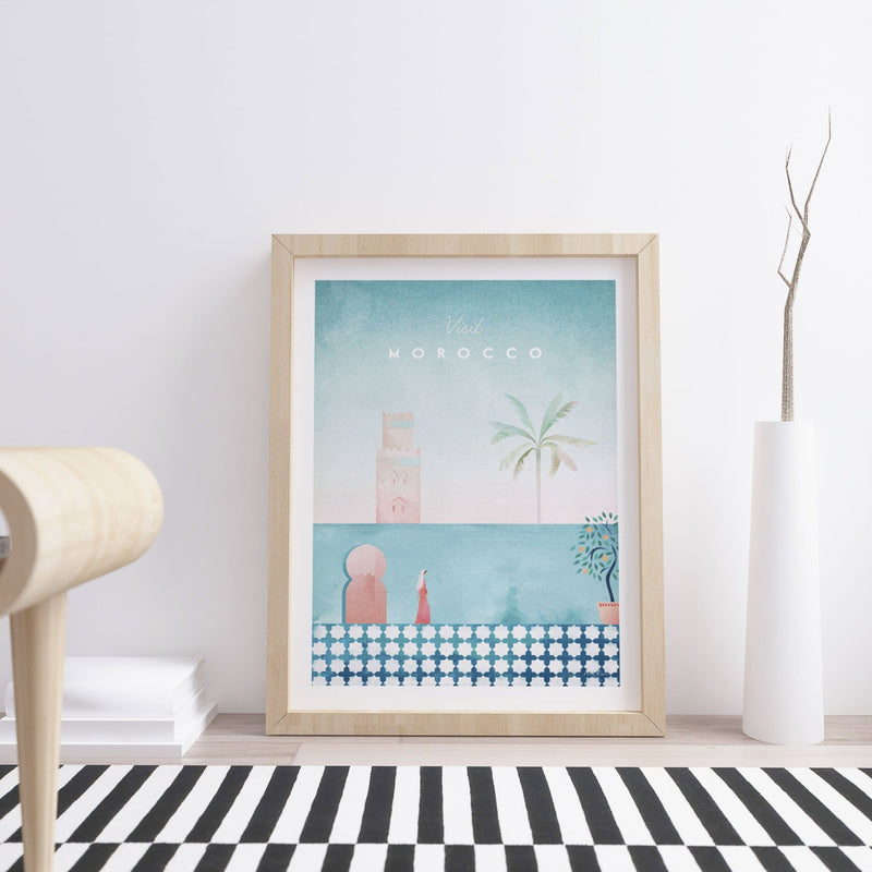 Visit Morocco by Henry Rivers - Poster – MyTindy
