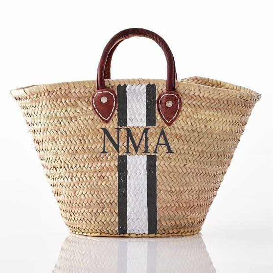Customizable Monogram Straw Bag freeshipping MyTindy