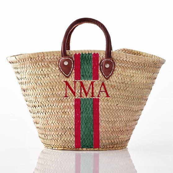 Customizable Monogram Straw Bag freeshipping MyTindy