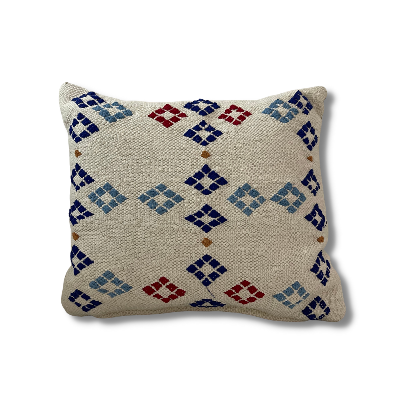 Cushion with berber patterns