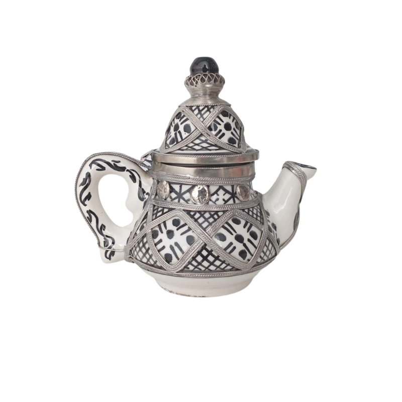 Vintage Moroccan Tea pot - Black