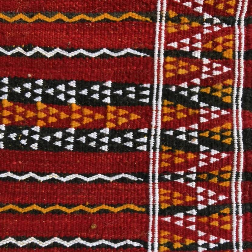 Red Kilim Atlas Rug
