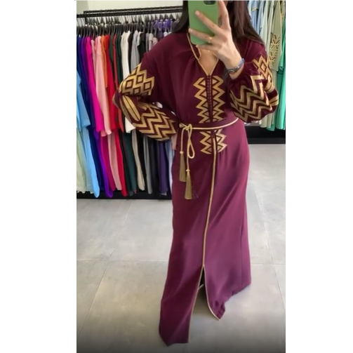 GINA Gandoura Moroccan Dress