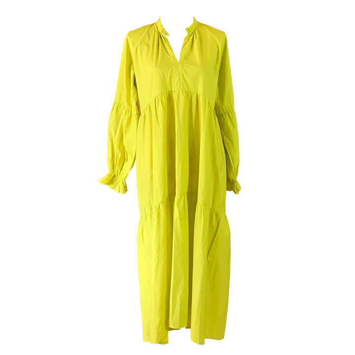 Yellow Flowy Dress-Yass and Yass-MyTindy