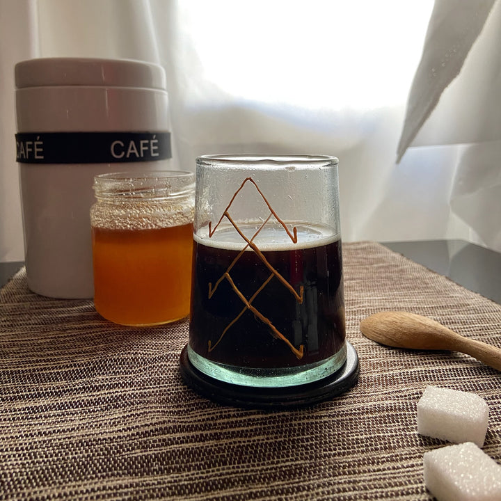 Set of 6 Beldi Drinking Glasses Berber Design