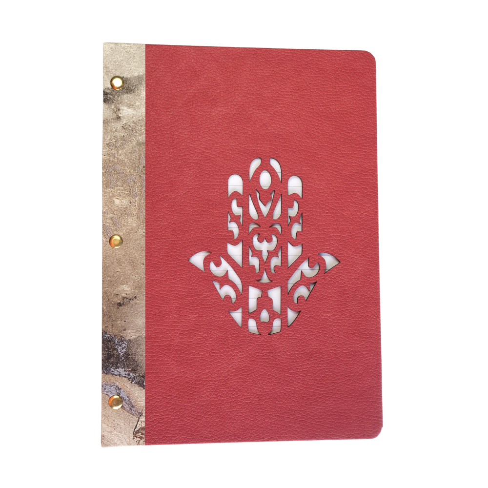 A4 Red Khmisa - Notebook