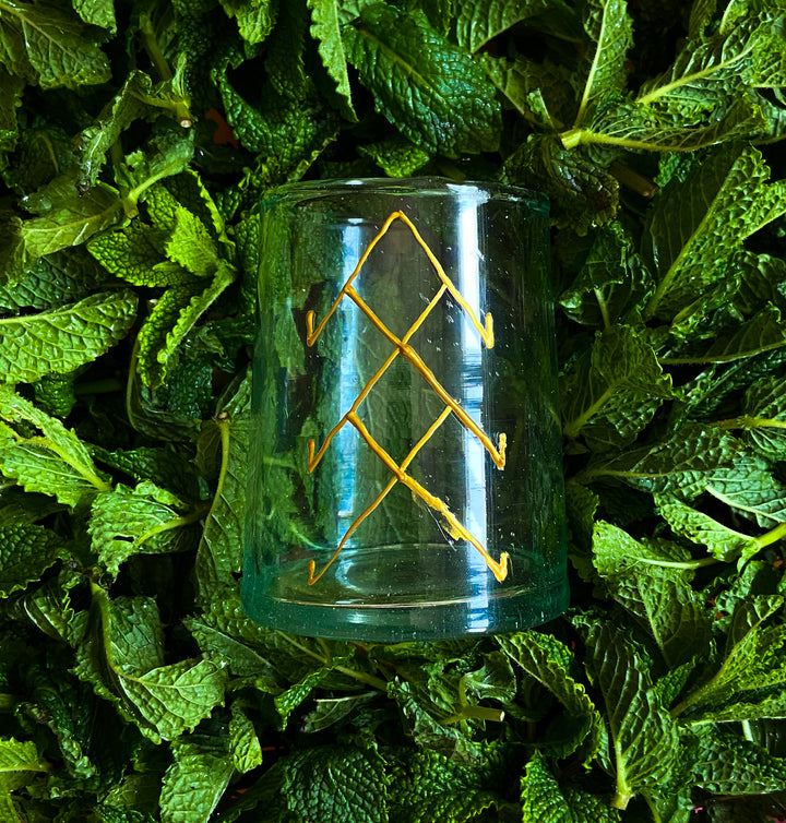 Set of 6 Beldi Drinking Glasses Berber Design