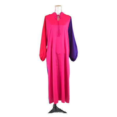 Pink, Purple and red Moroccan Dress-Yass and Yass-MyTindy