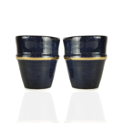 ORA - Dark Blue Coffee Cups