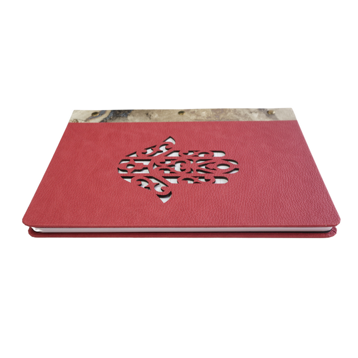 A4 Red Khmisa - Notebook